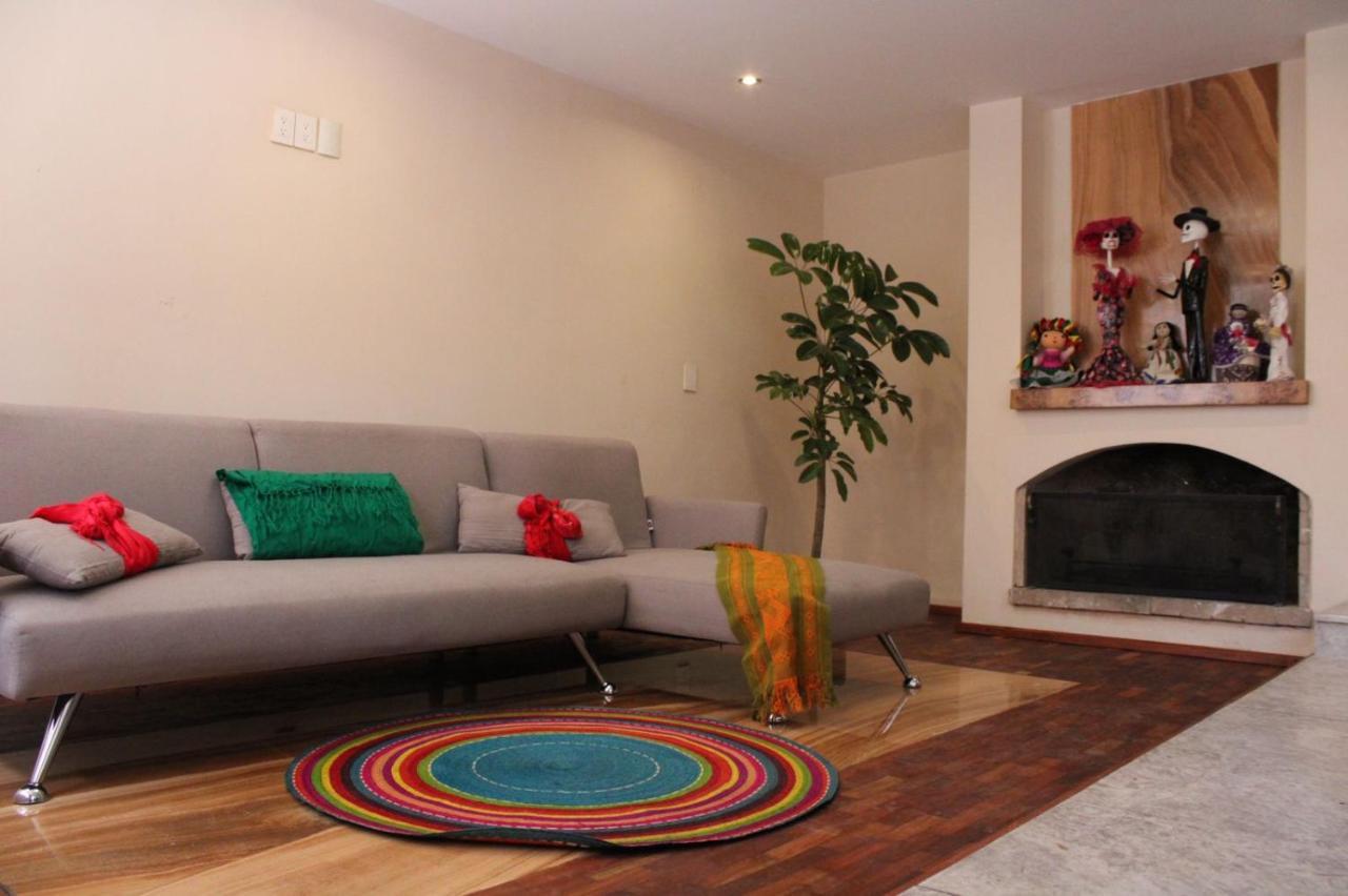 Casa Luna Coyoacan Mexikóváros Kültér fotó